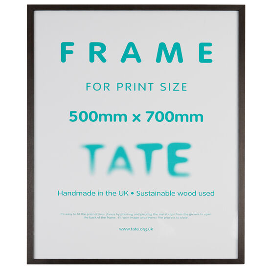 50 x 70 cm Dark Ash Frame